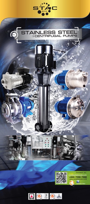 Stac Stainless Steel Centrifugal Pumps